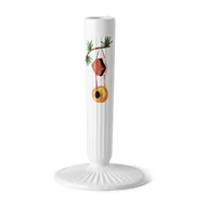 Świeczniki - Biały ceramiczny świecznik świąteczny Kähler Design Hammershøi, wys. 16 cm - miniaturka - grafika 1