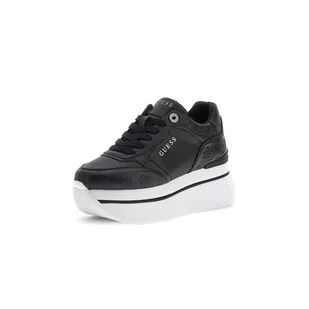 Damskie Sneakersy GUESS CAMRIO FLPCAMFAL12-BLACK – Czarny - Półbuty damskie - miniaturka - grafika 1