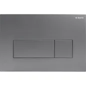 Przyciski spłukujące - Deante Przycisk spłukujący do stelaży podtynkowych - slim titanium CST_D51P - miniaturka - grafika 1