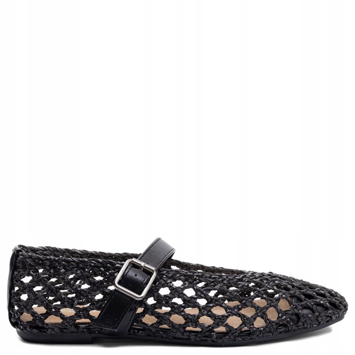 T. Sokolski Półbuty Damskie Ażurowe Czarne SR-W26-137-BLK r.37