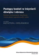 Technika - Postępy badań w inżynierii dźwięku i obrazu. Pomiary, przetwarzanie, klasyfikacja i ocena jakości sygnałów audio-wideo. - miniaturka - grafika 1