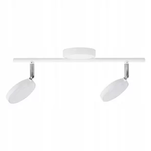 Polux Listwa 2x5W LED CAPRI 10222B biały SANICO 308276 - Lampy sufitowe - miniaturka - grafika 1