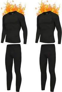 2X Bielizna Termoaktywna Xl Odzież Dla Mężczyzn Oddychająca Ciepła Bielizna - Pozostała odzież narciarska 2X Bielizna Termoaktywna Xl Odzież Dla Mężczyzn Oddychająca Ciepła Bielizna - Pozostała odzież narciarska - miniaturka - grafika 1