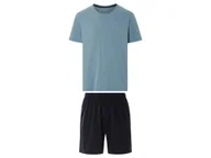 Piżamy męskie - LIVERGY® Piżama męska (Niebieski/granatowy, S (44/46)) - miniaturka - grafika 1