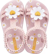 Buty dla dziewczynek - Ipanema Ipanema DAISY BABY dziecięce sandały 83355-AH420 PINK/YELLOW 22-23 - miniaturka - grafika 1