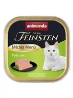 Mokra karma dla kotów - Animonda vom Feinsten Mildes Menu Karma Dla Kota Indyk 100 g - miniaturka - grafika 1