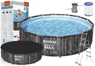 Baseny ogrodowe - Bestway 5614Z Basen Ogrodowy Stelażowy 427 x 107 cm  - miniaturka - grafika 1