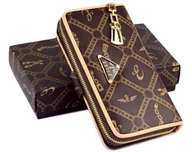 Portfele - Portfel Damski Duży Pojemny Torebka - miniaturka - grafika 1