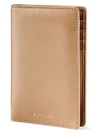 Portfele - Puccini Etui "Zen" w kolorze beżowym na dokumenty podróżne - 10 x 14 x 1 cm - miniaturka - grafika 1