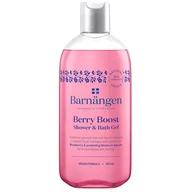 Kosmetyki do kąpieli - Barnangen Barnangen Berry Boost Shower & Bath Gel Żel do kąpieli i pod prysznic z olejkiem z czarnych jagód 400ml - miniaturka - grafika 1