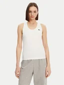 Koszulki i topy damskie - Lacoste Top TF4874 Biały Slim Fit - miniaturka - grafika 1