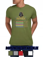 Koszulki męskie - KOSZULKA BAWEŁNIANA MĘSKA T-SHIRT DZIEŃ TATY OKAZJE RÓŻNE WZORY PREZENT- S - miniaturka - grafika 1