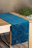 Obrusy i serwetki - Bieżnik Blink (18) 35x140 Granatowy Eurofirany - miniaturka - grafika 1