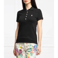 Koszulki i topy damskie - POLO RALPH LAUREN Polo Julie | Slim Fit | pique - miniaturka - grafika 1