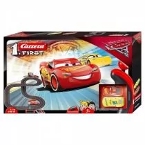 Carrera FIRST Disney Cars 3 63011 - Tory, garaże, parkingi - miniaturka - grafika 1