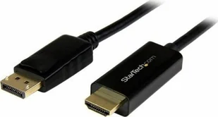 StarTech Adapter DisplayPort na HDMI Startech DP2HDMM1MB 1 m - Złącza, przejściówki, adaptery - miniaturka - grafika 1