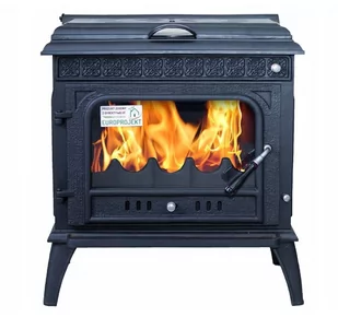 Piec piecyk koza żeliwny z płytą grzewczą (kolor: czarny) spełnia anty-smogowy EkoProjekt 04480186 - Piece wolnostojące - miniaturka - grafika 3