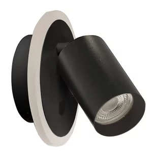 Spot Parma 1 1xGU10 + 1xLED CCT czarny LP-0612/1WS BK - Light Prestige - Lampy sufitowe - miniaturka - grafika 1