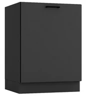 Szafki kuchenne - Szafka pod zlewozmywak 60 cm grafit D2-E84 - miniaturka - grafika 1