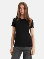 Koszulki i topy damskie - Calvin Klein Underwear Komplet 3 t-shirtów LV00QS7485 Czarny Regular Fit - miniaturka - grafika 1