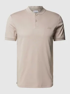 Koszulka polo o kroju slim fit ze stójką - Koszulki męskie - miniaturka - grafika 1