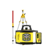 Inne urządzenia pomiarowe - Niwelator laserowy Nivel System NL520R DIGITAL - ZESTAW łata LS-24 statyw SJJ32 Nivel System - miniaturka - grafika 1