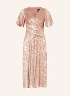 Sukienki - Adrianna Papell Sukienka Koktajlowa Z Błyszczącą Przędzą rosa - miniaturka - grafika 1