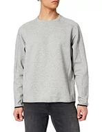 Bluzy męskie - Nike Męska bluza M Nsw Tech Fleece Crw czarny/czarny. XL DA0398-010 - miniaturka - grafika 1