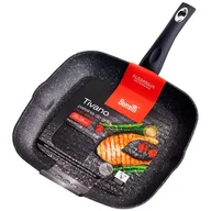 Patelnie - Patelnia grillowa non stick kwadrat 28 cm INDUKCJA - miniaturka - grafika 1