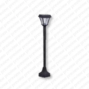 Słupek Ogrodowy Solarny V-TAC 2W LED IP44 93cm VT-984 3000K-4500K-6000K 110lm 3 Lata Gwarancji - Lampy ogrodowe - miniaturka - grafika 1