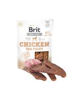 Przysmaki dla psów - BRIT meaty jerky  CHICKEN real fillets - miniaturka - grafika 1