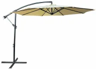 Parasole ogrodowe - Beżowy parasol ogrodowy na wysięgniku P8-M18 - miniaturka - grafika 1