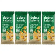 Batoniki - Dobra Kaloria Baton owocowy chrupiący orzech Zestaw 4 x 35 g - miniaturka - grafika 1
