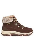 Buty trekkingowe damskie - Skechers Trekkingi Trego 167882/CHOC Brązowy - miniaturka - grafika 1