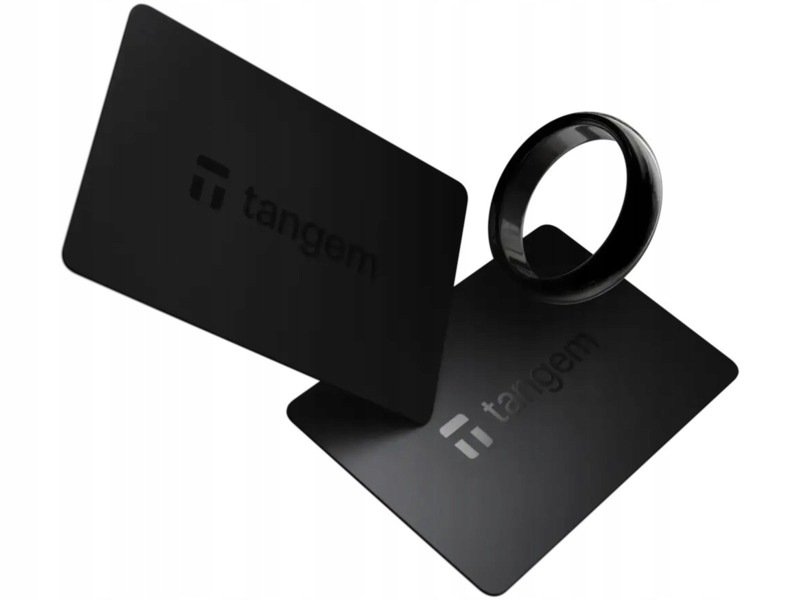 Portfel kryptowalut Tangem Ring (rozmiar 11) 2 karty