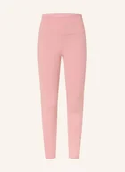 Legginsy - Legginsy damskie Nike RÓŻOWE sportowe komfort rozmiar L - miniaturka - grafika 1