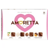 Inne słodycze - Amoretta Classic Pralinki w czekoladzie mlecznej 215 g - miniaturka - grafika 1