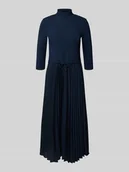 Sukienki - Sukienka casualowa taliowana z mieszanki wiskozy - miniaturka - grafika 1