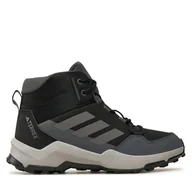 Buty trekkingowe damskie - Trekkingi adidas Terrex Ax4r Mid IF6520 Czarny - miniaturka - grafika 1