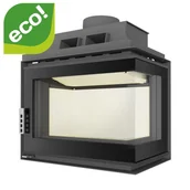 Wkłady kominkowe - Wkład kominkowy UNIFLAM 600 DURO S prawa boczna szyba ref. 837-015 - miniaturka - grafika 1