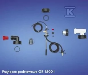 Przyłącze podstawowe 1000 l i 1500 l KWT - R - Kominy i akcesoria - miniaturka - grafika 1