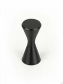 Zawiasy, okucia i inne akcesoria - Gałka meblowa Diabolo Aluminiowa Czarna Szczotkowana - miniaturka - grafika 1