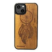 Etui i futerały do telefonów - Drewniane Etui Bewood iPhone 14 ŁAPACZ SNÓW IMBUIA - miniaturka - grafika 1