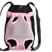 Plecaki - Slowmoose Pet Dog Carriers Plecaki - Cat Puppy Pet Front Shoulder Carry Sling Bag Różowy M - miniaturka - grafika 1