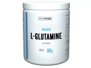 L-Glutamine Ecomax 500 g - Aminokwasy - miniaturka - grafika 1