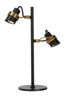Lampy stojące - Tundran lampa stołowa 2-punktowa czarna/złota 34544/02/30 - miniaturka - grafika 1