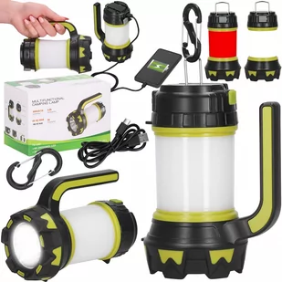 Szperacz LED latarka wielofunkcyjna, lampa kempingowa, warszatowa - Latarki - miniaturka - grafika 1