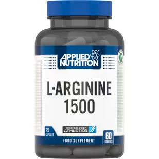 Applied Nutrition - L-Arginina 1500, 120 kapsułek - Aminokwasy - miniaturka - grafika 1