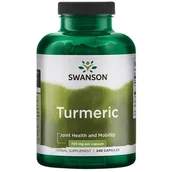 Suplementy naturalne - SWANSON Health Products Turmeric 240 kaps - miniaturka - grafika 1