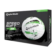 Golf - Taylor Made SpeedSoft INK green 12-pack piłki golfowe - miniaturka - grafika 1